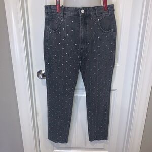 Anthropologie Black High Rise Jeans